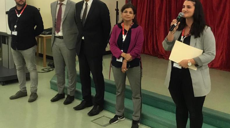 Cérémonie de remise de prix du collège de West Bay