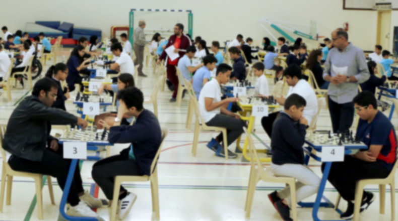 Club d'échecs: rencontres internationales