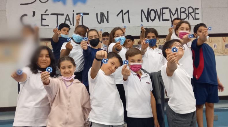 Opération "Bleuets de France" 