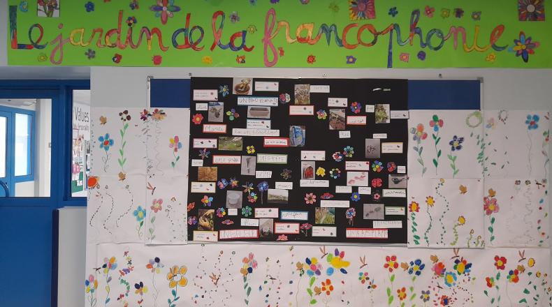 Le jardin de la francophonie des GS